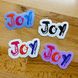 Zoe's JOY sticker