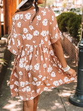 'Livin On Love' Floral Babydoll Dress with Pockets