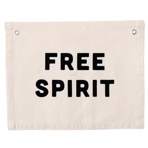 Canvas Banner FREE SPIRIT