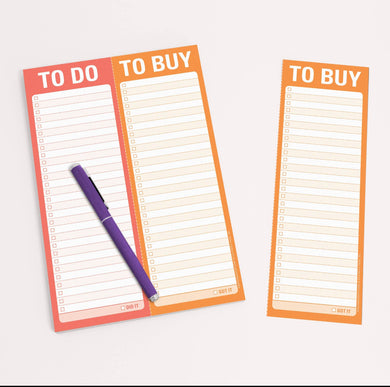 Notepad - TO DO & TO BUY