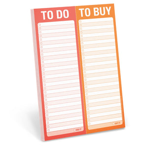 Notepad - TO DO & TO BUY